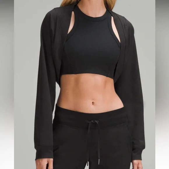 BNWT Lululemon French Terry Long-Sleeve Shrug - Picture 1 of 9